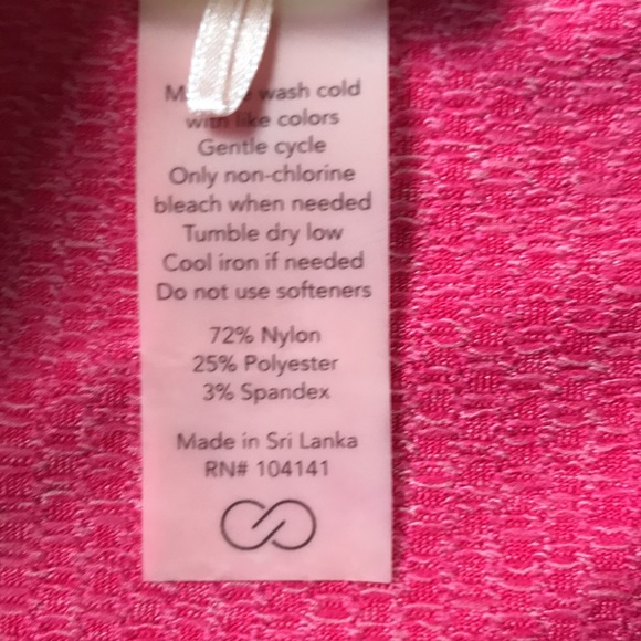 CALIA brand tank top, heathered pink, Sz small - Picture 3 of 8